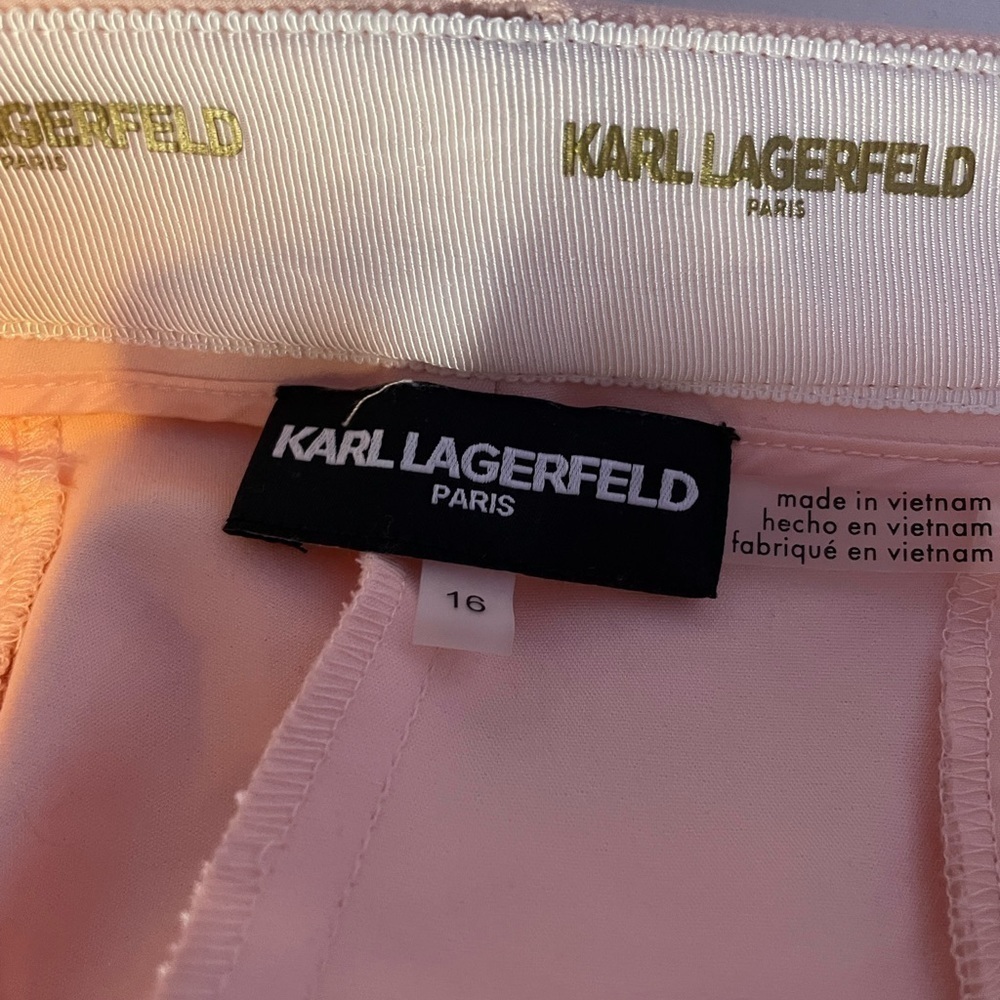 Karl Lagerfeld Pant in Pink‎ Size 16 - Picture 5 of 5